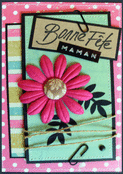 Jolie carte florale pour une maman exceptionnelle